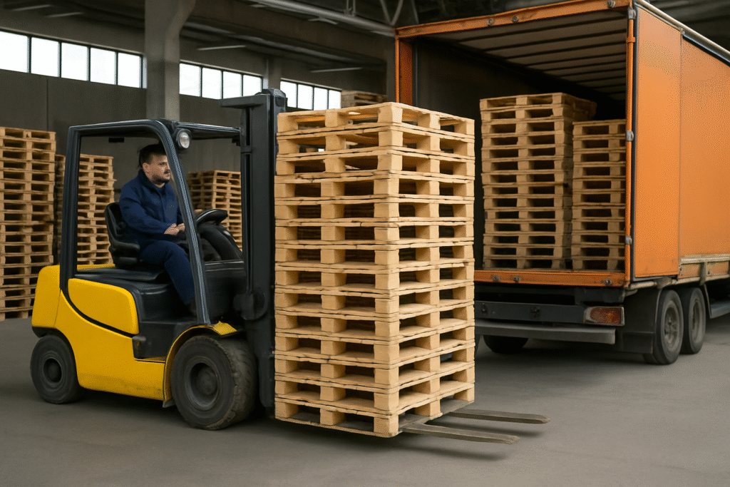 Zastosowanie Palet Drewnianych w Logistyce i Skup Palet: Warto Wiedzieć